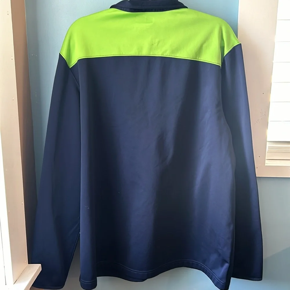 Team Apparel NFL Seattle Seahawks 1/4 Zip pullover - Picture 5 of 10